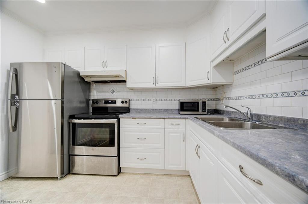 196 Millwood Crescent, Kitchener, ON - Indoor Photo Showing Kitchen With Double Sink