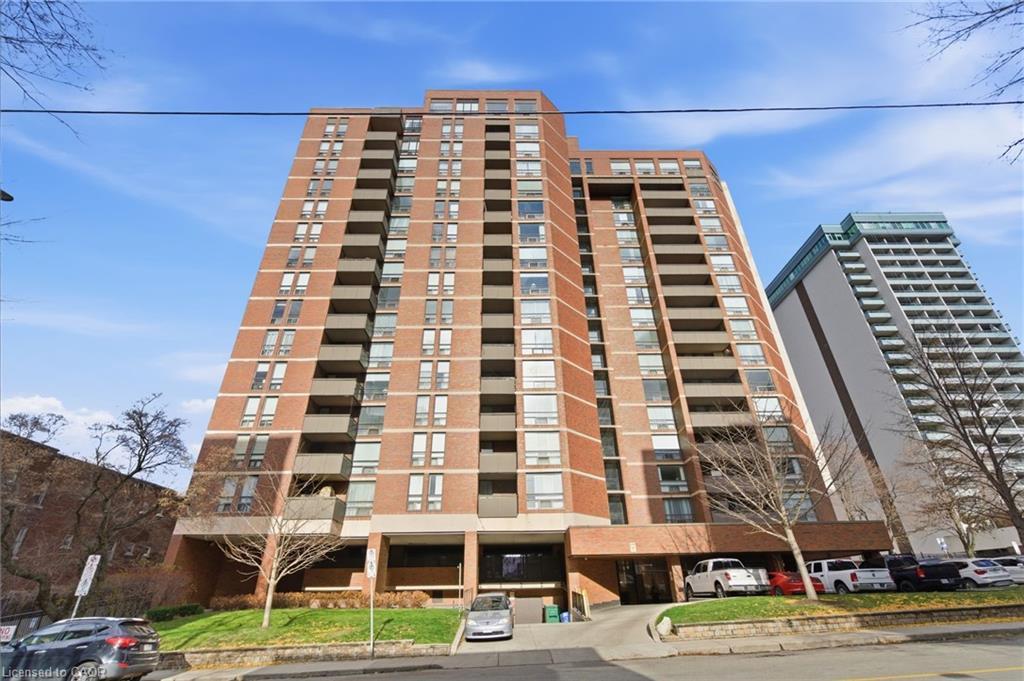 502-222 Jackson Street W, Hamilton, ON - Outdoor With Balcony With Facade