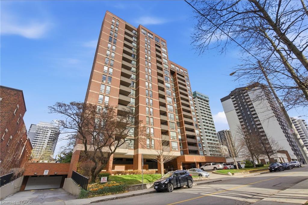 502-222 Jackson Street W, Hamilton, ON - Outdoor With Balcony With Facade