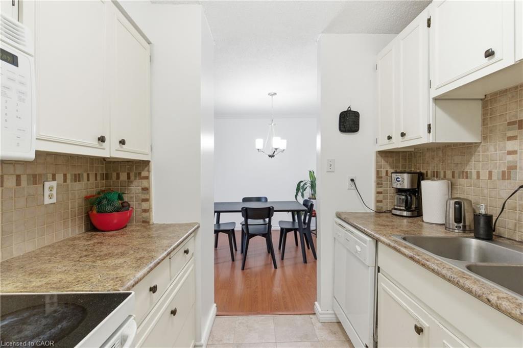 502-222 Jackson Street W, Hamilton, ON - Indoor Photo Showing Kitchen With Double Sink