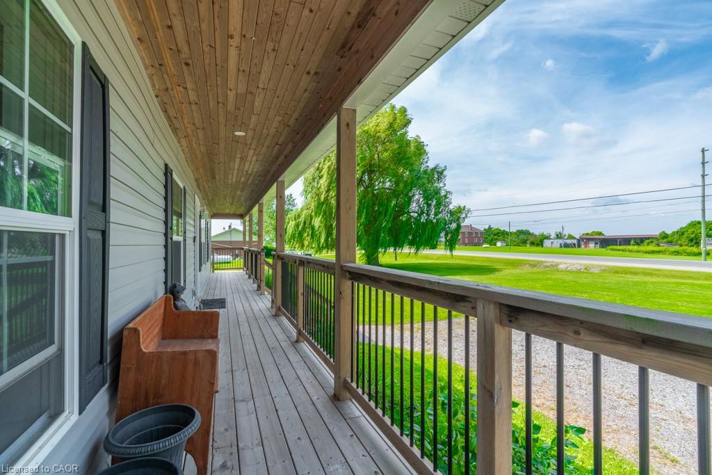 3318 #6 Highway, Hagersville, ON - Outdoor With Deck Patio Veranda With Exterior