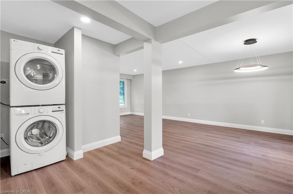 Upper-206 Shelley Drive, Kitchener, ON - Indoor Photo Showing Laundry Room