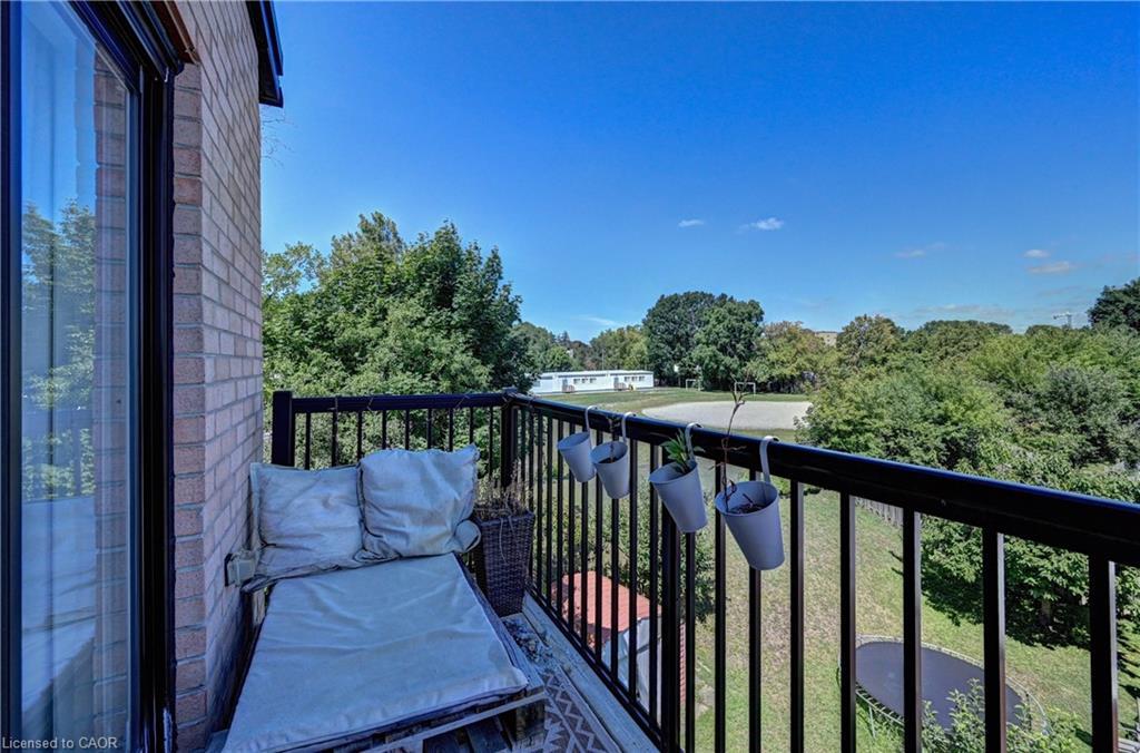 7C-164 Heiman Street, Kitchener, ON - Outdoor With Balcony