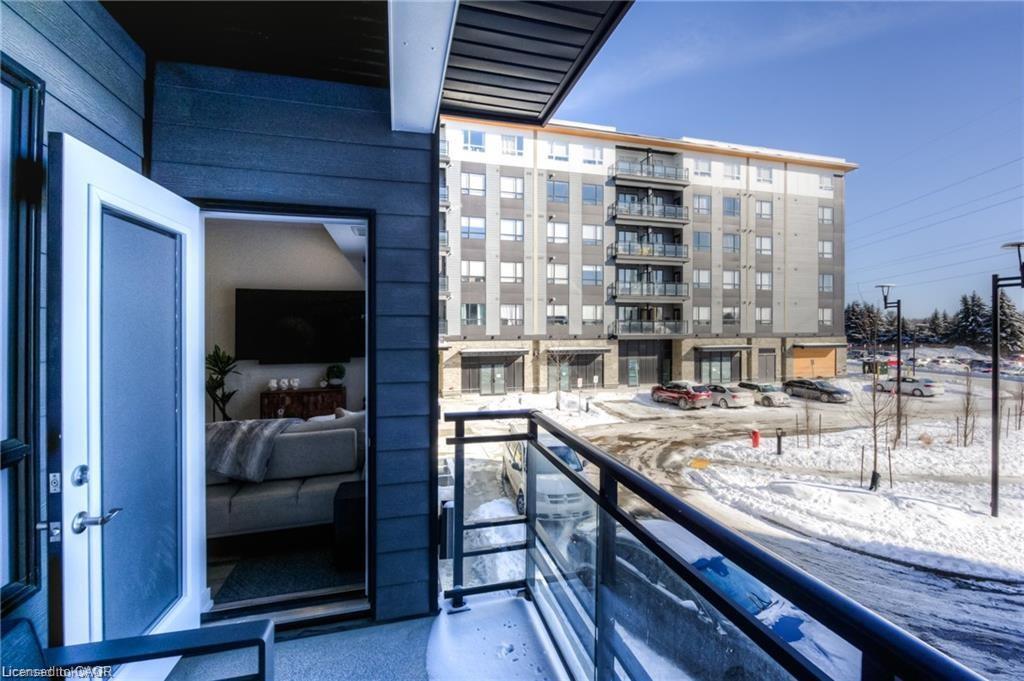 217-251 Northfield Drive E, Waterloo, ON - Outdoor With Balcony