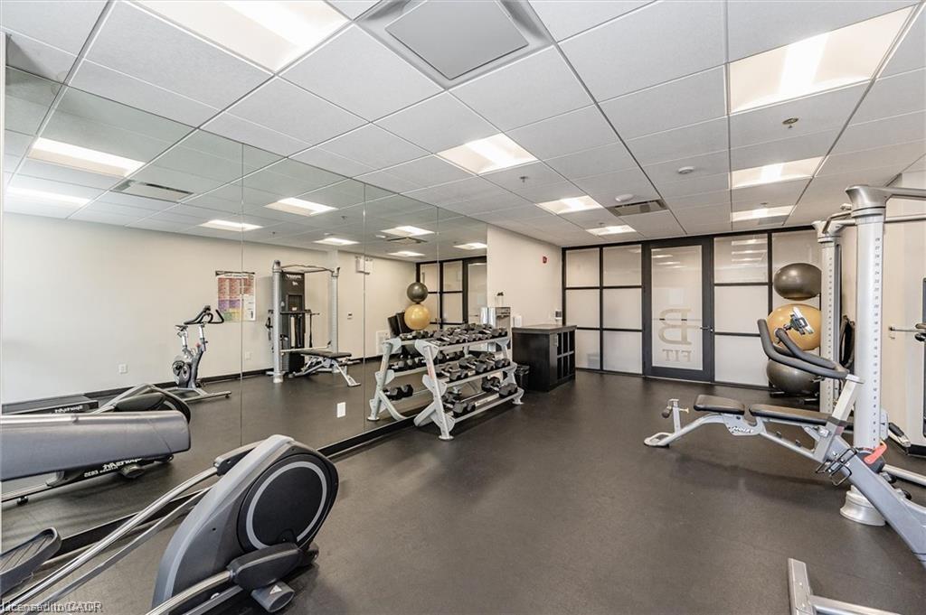 217-251 Northfield Drive E, Waterloo, ON - Indoor Photo Showing Gym Room