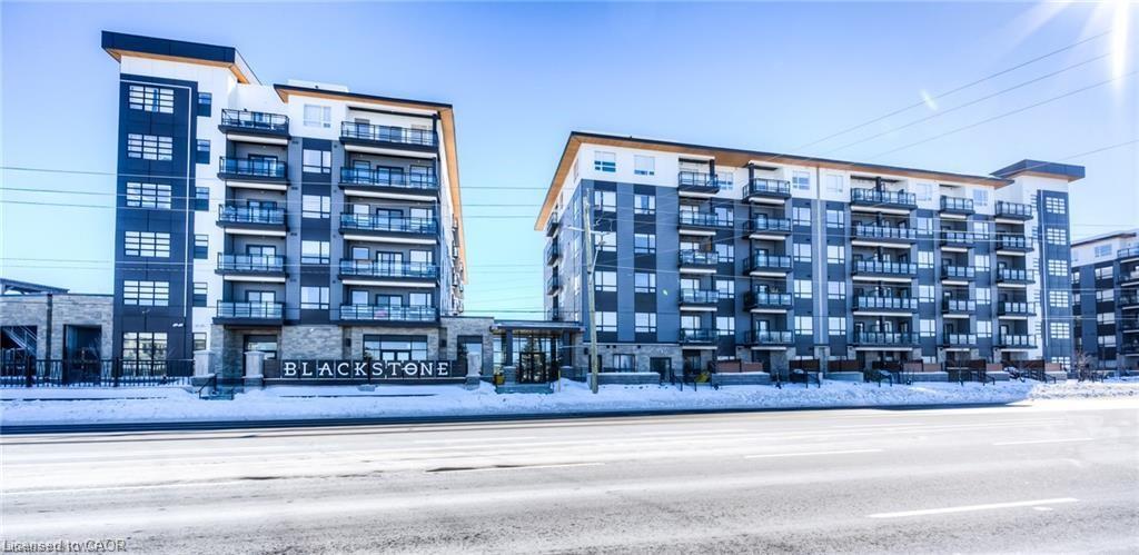 217-251 Northfield Drive E, Waterloo, ON - Outdoor With Balcony With Facade