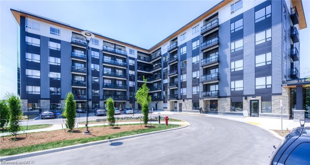 217-251 Northfield Drive E, Waterloo, ON - Outdoor With Balcony With Facade