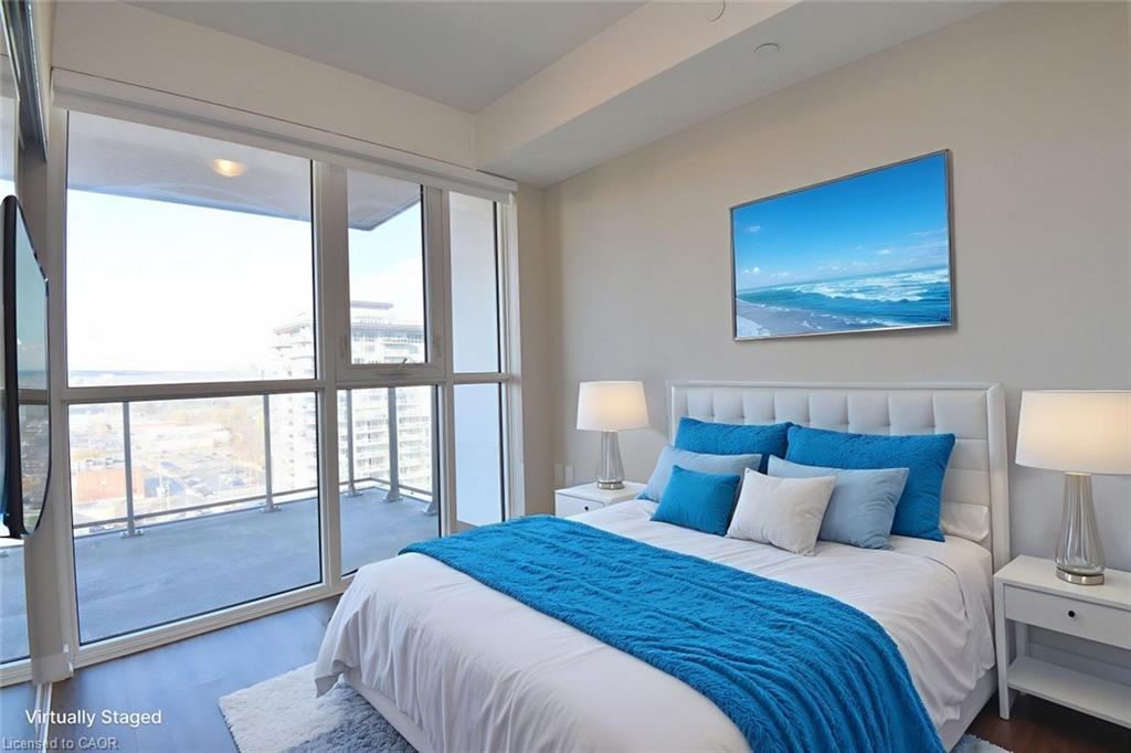 1301-2007 James Street, Burlington, ON - Indoor Photo Showing Bedroom