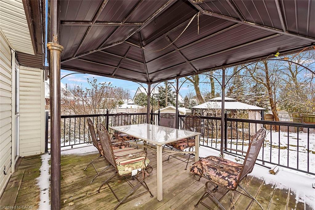 58 Eastvale Place, Hamilton, ON - Outdoor With Deck Patio Veranda