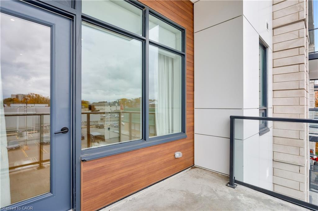 307-123 Maurice Drive, Oakville, ON - Outdoor With Balcony With Exterior