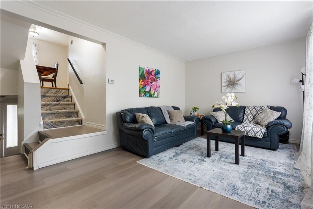 7 Eden Park Drive, Brampton, ON - Indoor Photo Showing Living Room
