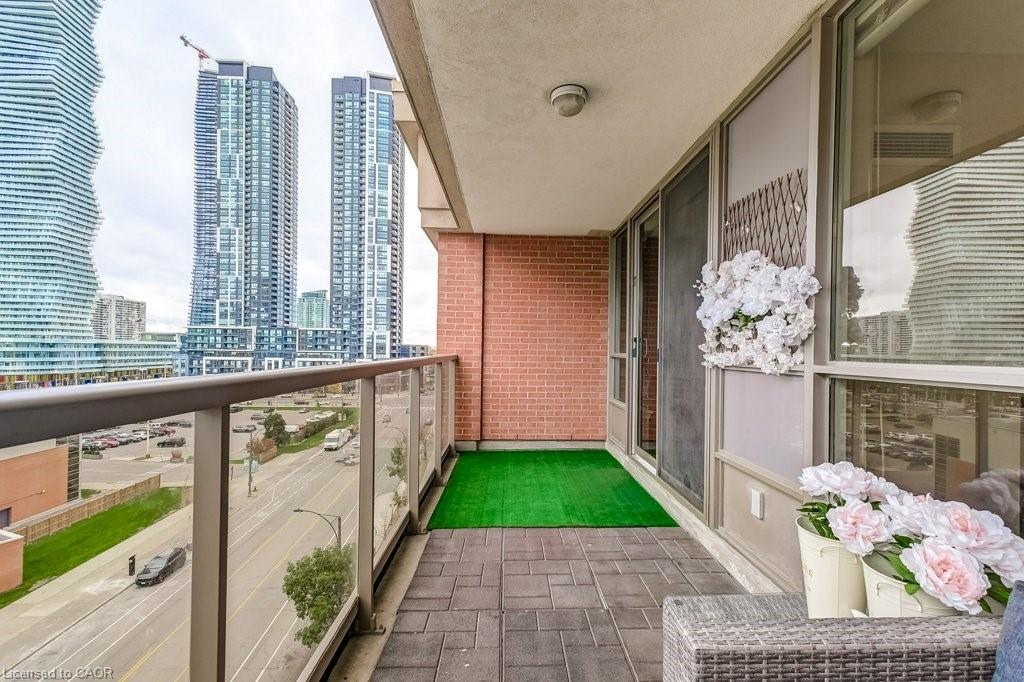 701-4080 Living Arts Drive, Mississauga, ON - Outdoor With Balcony