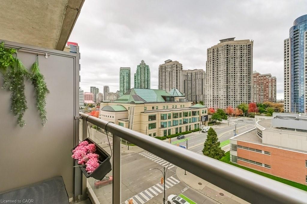 701-4080 Living Arts Drive, Mississauga, ON - Outdoor With Balcony