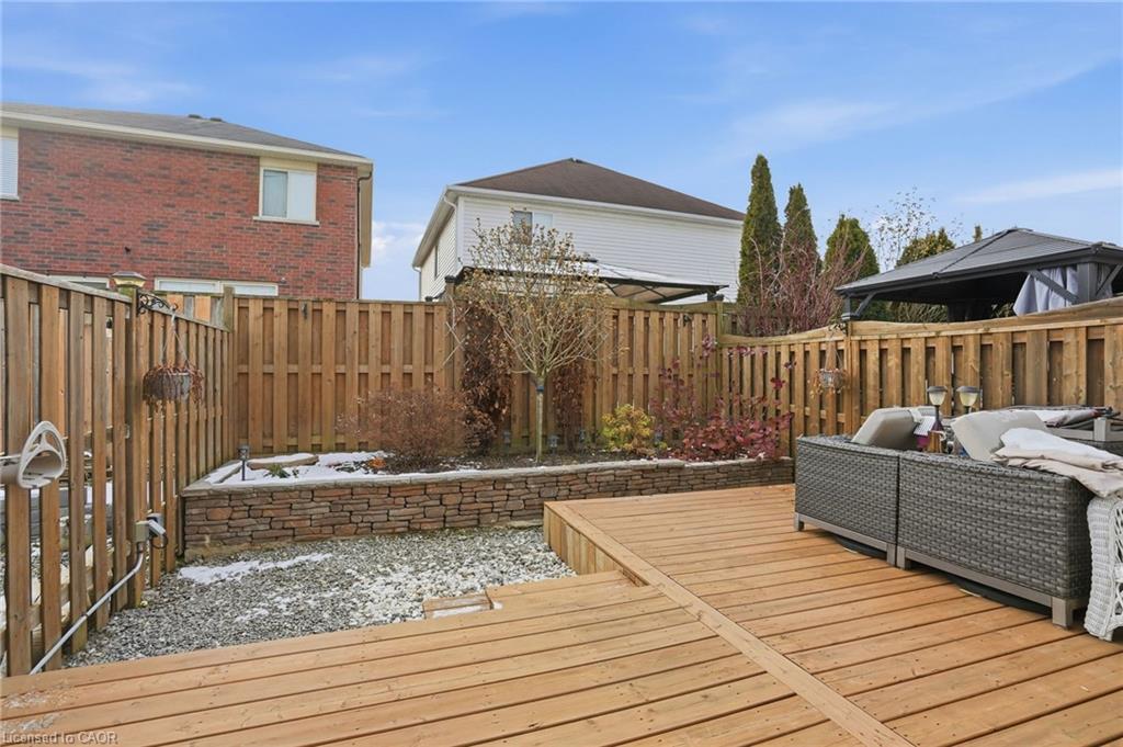 213 Windwood Drive, Binbrook, ON - Outdoor With Deck Patio Veranda With Exterior