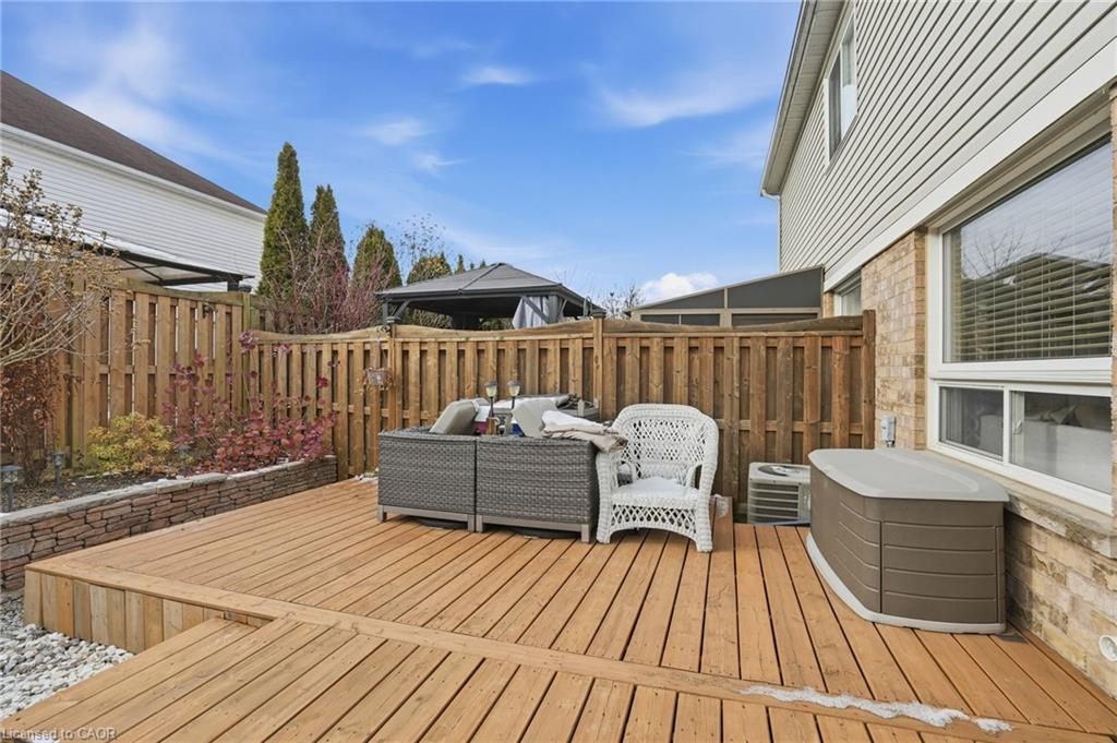 213 Windwood Drive, Binbrook, ON - Outdoor With Deck Patio Veranda With Exterior