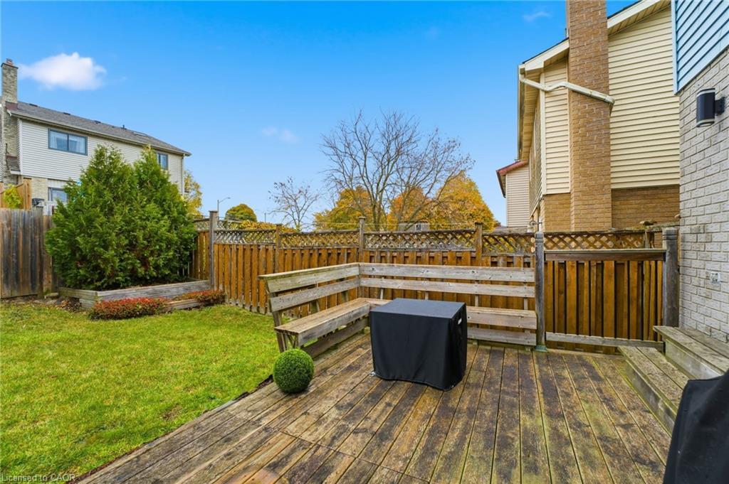510B Rosemeadow Crescent, Waterloo, ON - Outdoor With Deck Patio Veranda