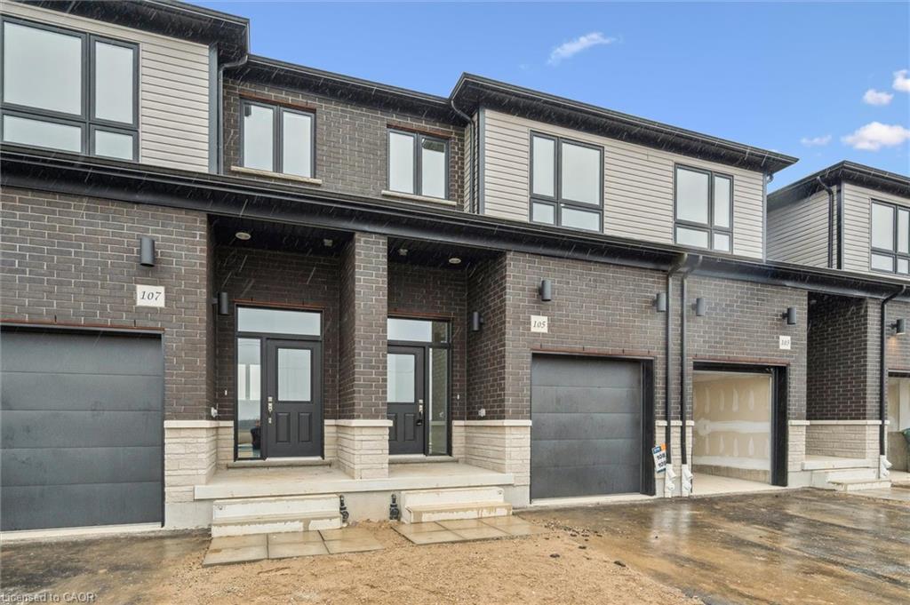 105 Winter Wren Crescent, Kitchener, ON - Outdoor With Facade