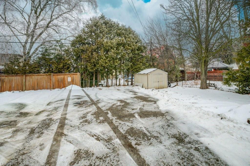 52 Chapel Street, Kitchener, ON - Outdoor With Backyard