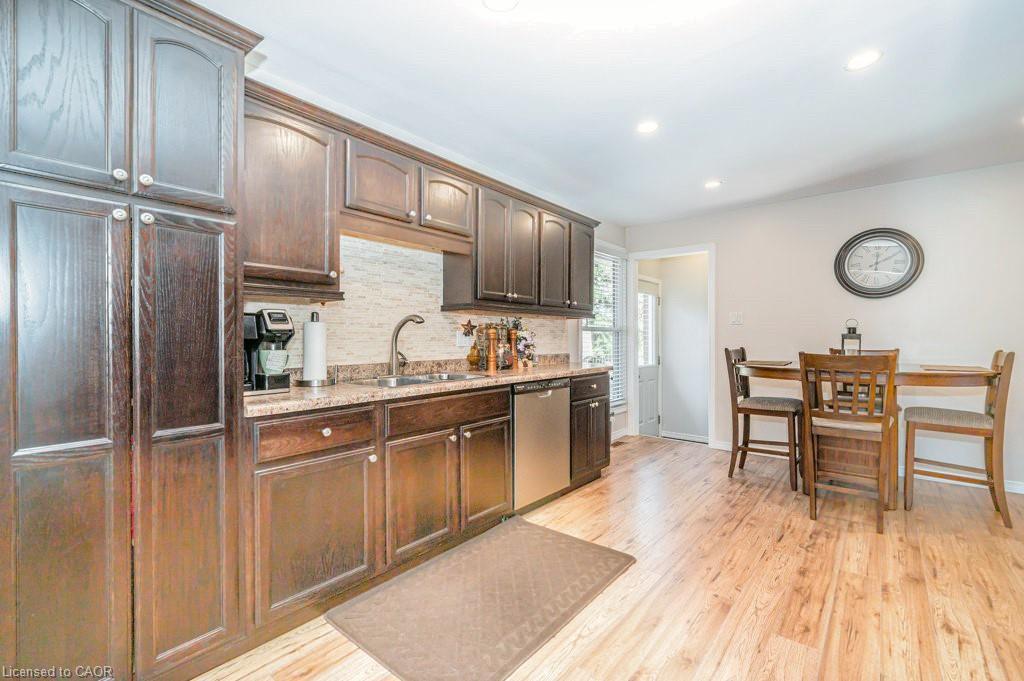 Main-60 Sandsprings Crescent, Kitchener, ON - Indoor Photo Showing Kitchen With Double Sink