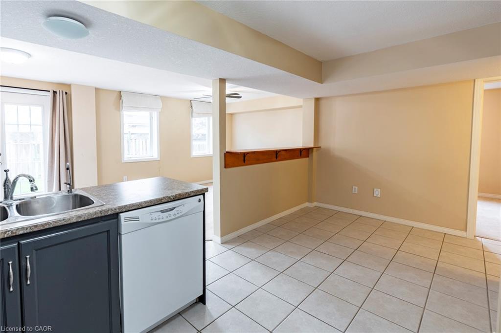 Lower-79 Munroe Crescent, Guelph, ON - Indoor Photo Showing Kitchen With Double Sink