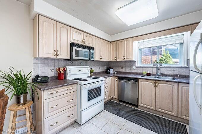 61 Brewster Crescent, Toronto, ON - Indoor Photo Showing Kitchen With Double Sink