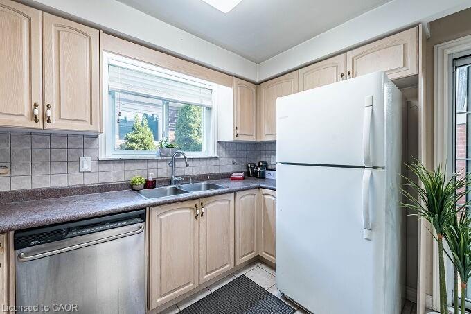 61 Brewster Crescent, Toronto, ON - Indoor Photo Showing Kitchen With Double Sink