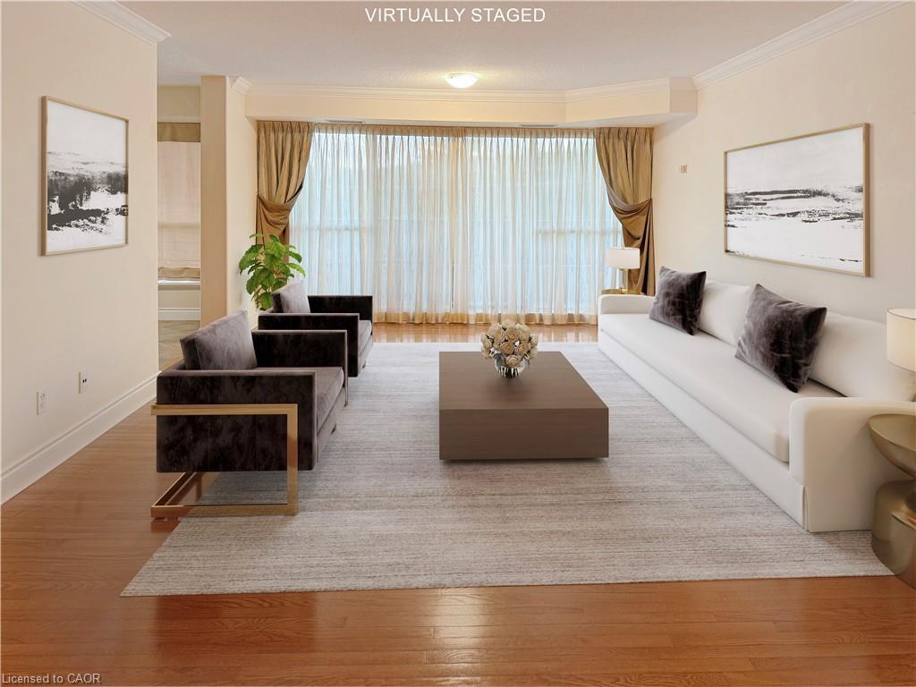 506-1770 Main Street W, Hamilton, ON - Indoor Photo Showing Living Room