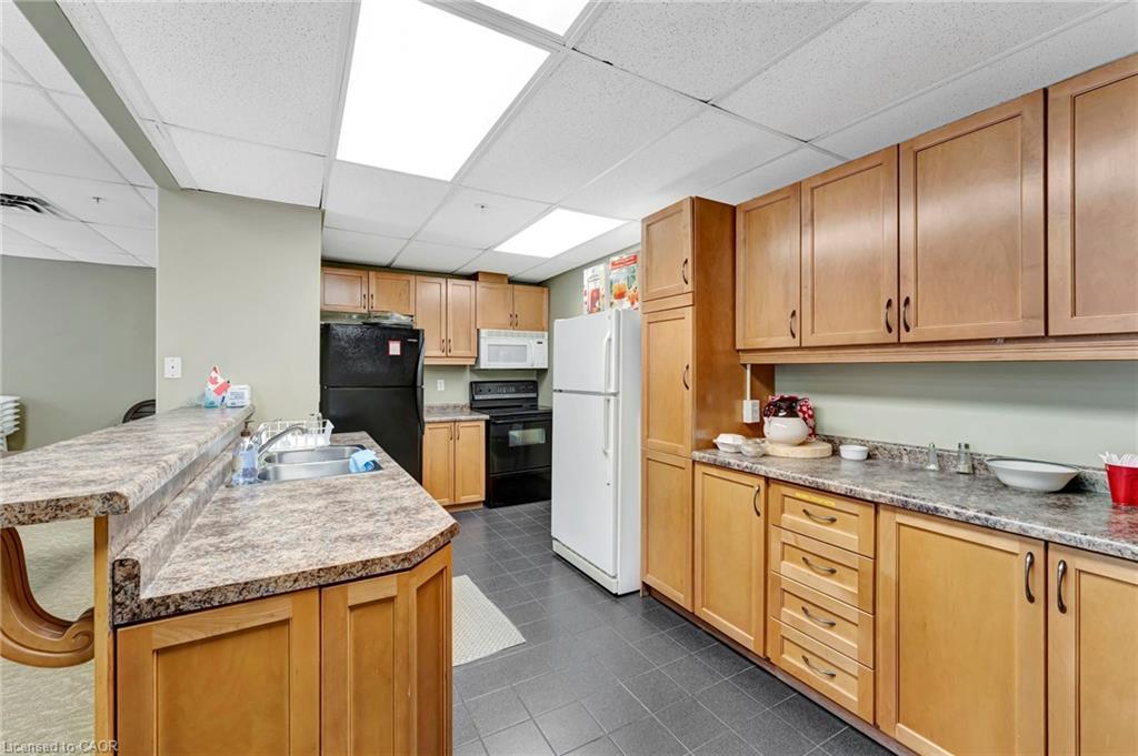 506-1770 Main Street W, Hamilton, ON - Indoor Photo Showing Kitchen With Double Sink