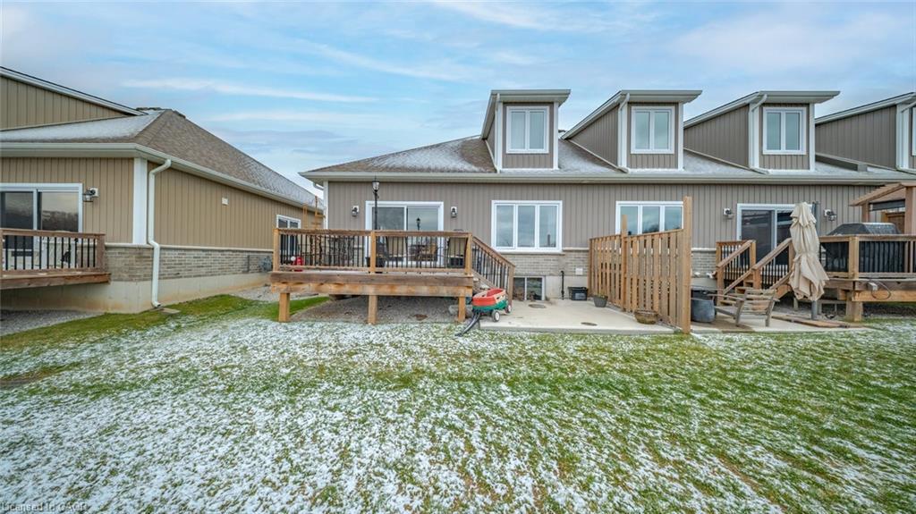 10-744 Nelson Street W, Port Dover, ON - Outdoor With Deck Patio Veranda With Exterior