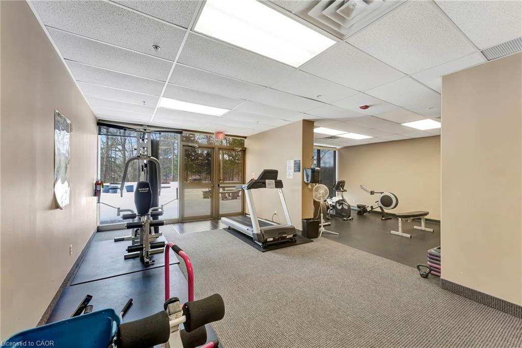 506-1770 Main Street W, Hamilton, ON - Indoor Photo Showing Gym Room