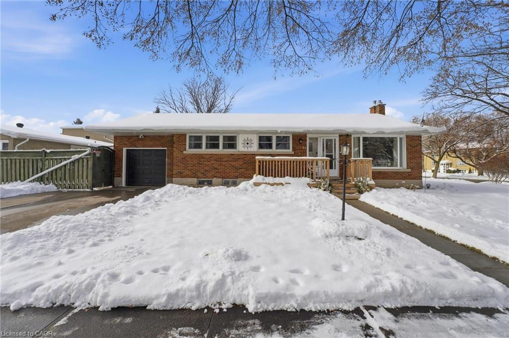 11 Kensington Avenue, Kitchener, ON - Outdoor With Facade