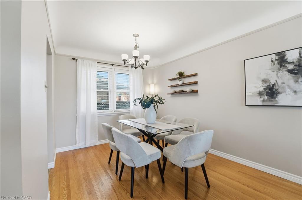 11 Kensington Avenue, Kitchener, ON - Indoor Photo Showing Dining Room