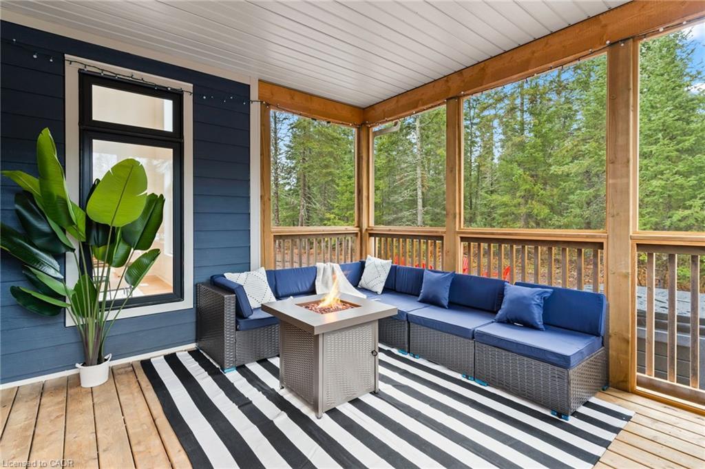 1049 Greensview Drive, Huntsville, ON - Outdoor With Deck Patio Veranda With Exterior