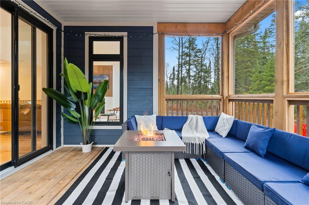 1049 Greensview Drive, Huntsville, ON - Outdoor With Deck Patio Veranda With Exterior