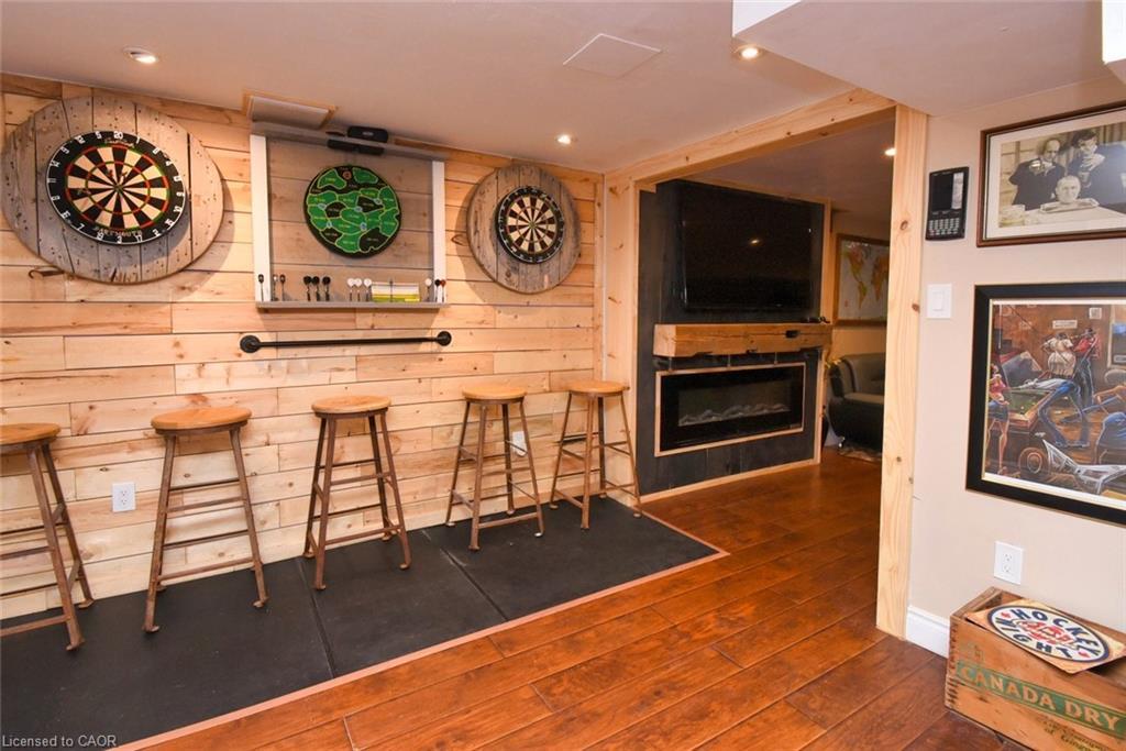 448 Acadia Drive, Hamilton, ON - Indoor Photo Showing Other Room With Fireplace