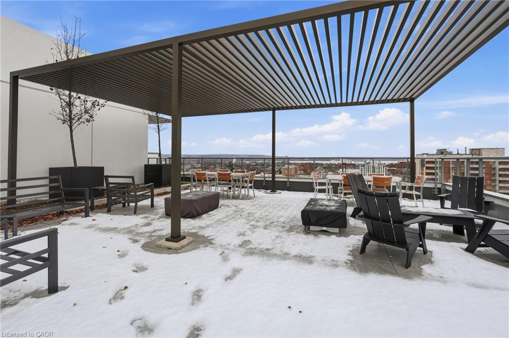 416-212 King William Street, Hamilton, ON - Outdoor With Deck Patio Veranda With View