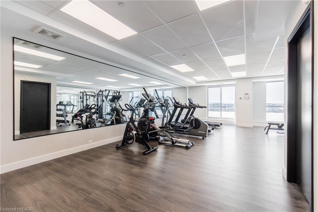 1311-870 Queenston Road, Stoney Creek, ON - Indoor Photo Showing Gym Room