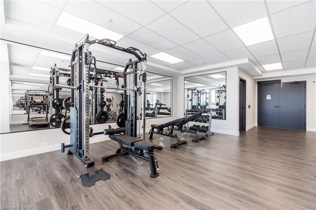 1311-870 Queenston Road, Stoney Creek, ON - Indoor Photo Showing Gym Room