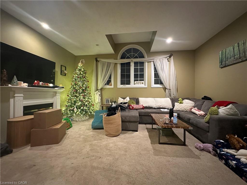 3 Lanza Court, Hamilton, ON - Indoor With Fireplace
