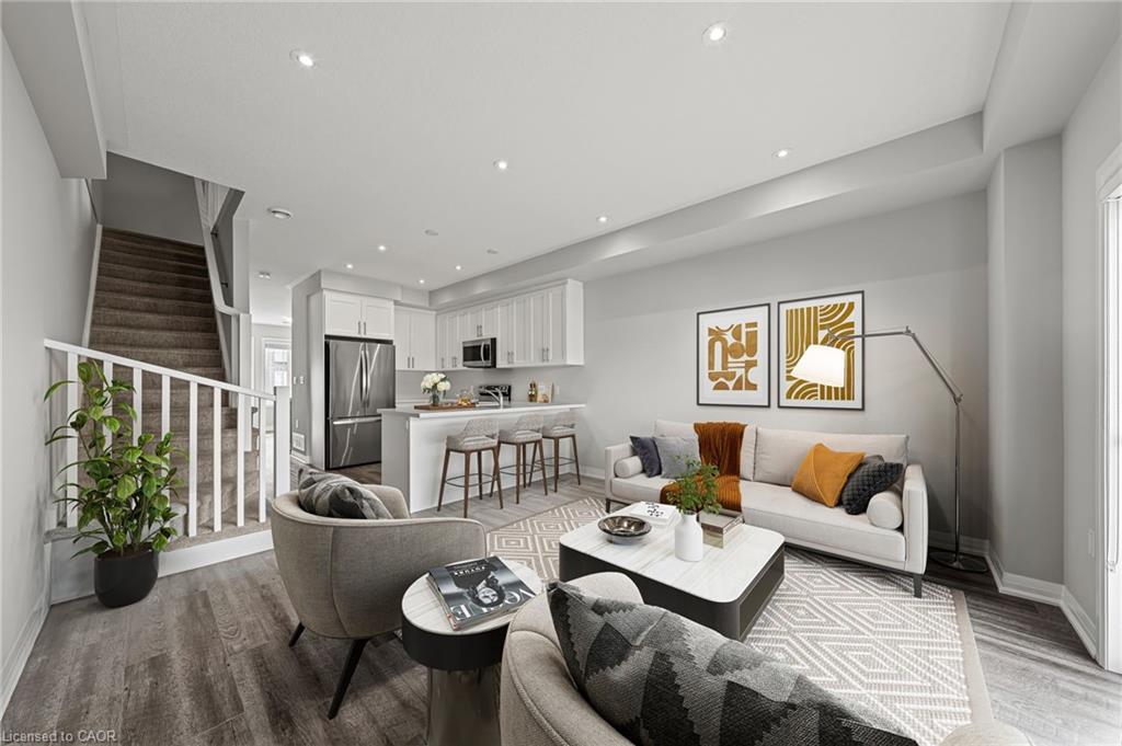 53 Aquarius Crescent, Hamilton, ON - Indoor Photo Showing Living Room