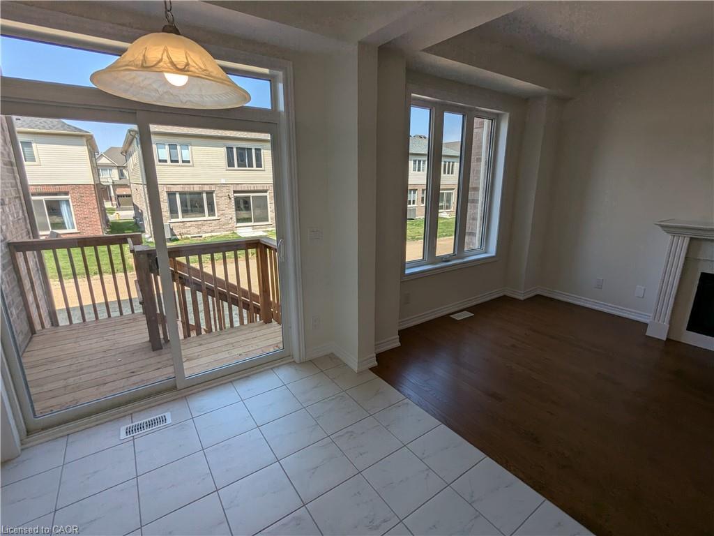 203 Broadacre Drive, Kitchener, ON - Indoor Photo Showing Other Room With Fireplace