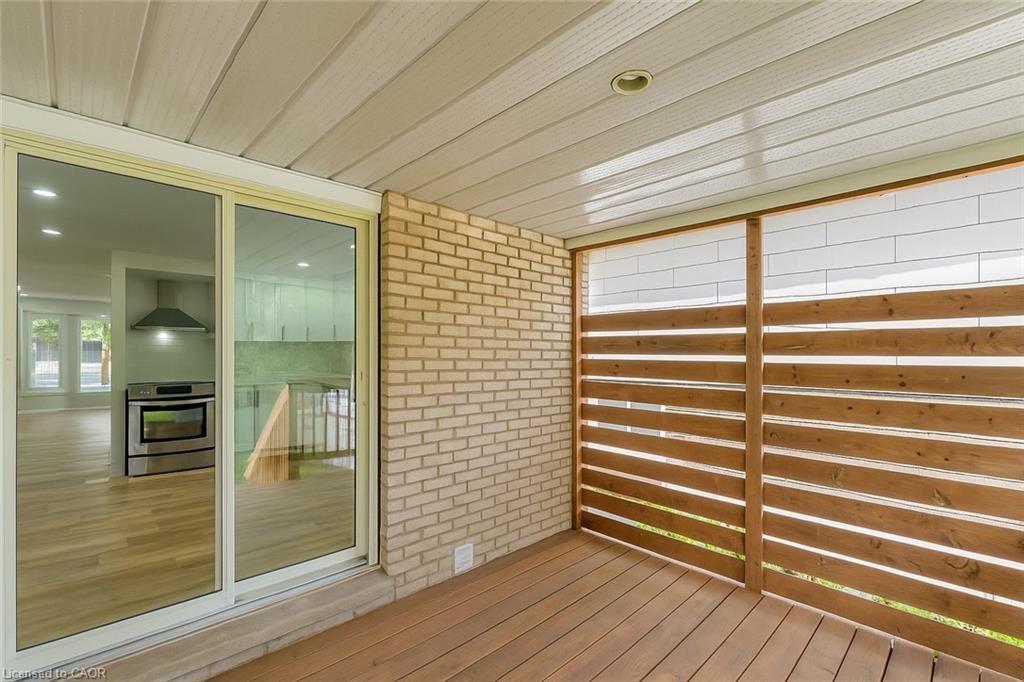 120 Westheights Drive, Kitchener, ON - Outdoor With Deck Patio Veranda With Exterior