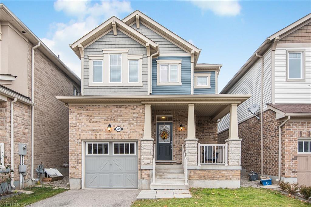 529 Bartleman Terrace, Milton, ON - Outdoor With Facade