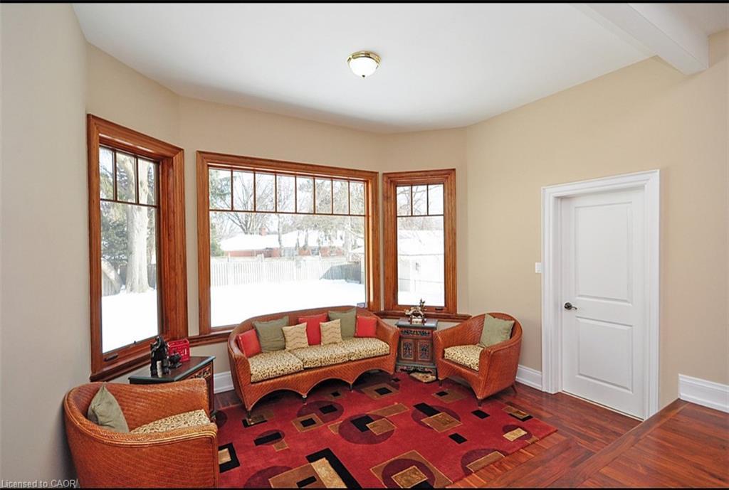 225 Forestwood Drive, Oakville, ON - Indoor Photo Showing Living Room With Fireplace