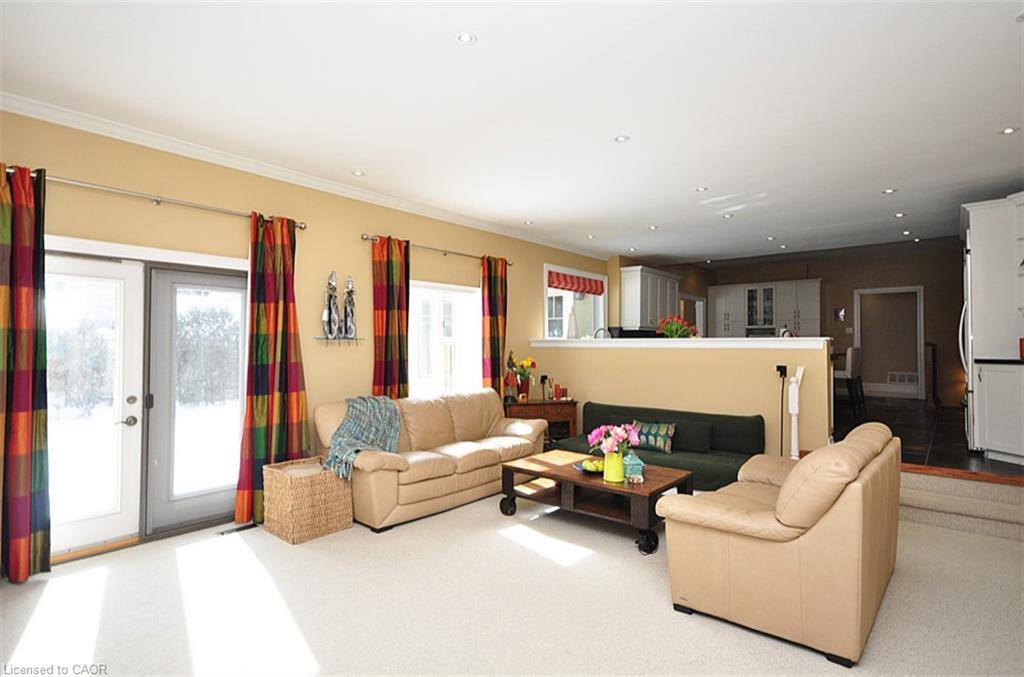 225 Forestwood Drive, Oakville, ON - Indoor Photo Showing Living Room With Fireplace