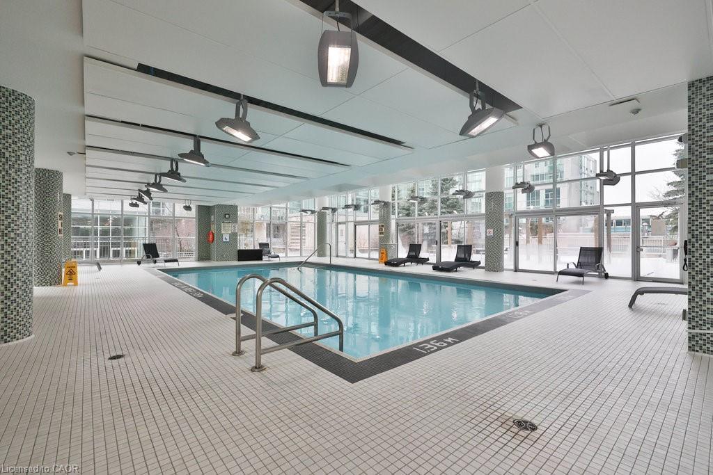 1111-225 Webb Drive, Mississauga, ON - Indoor Photo Showing Other Room With In Ground Pool