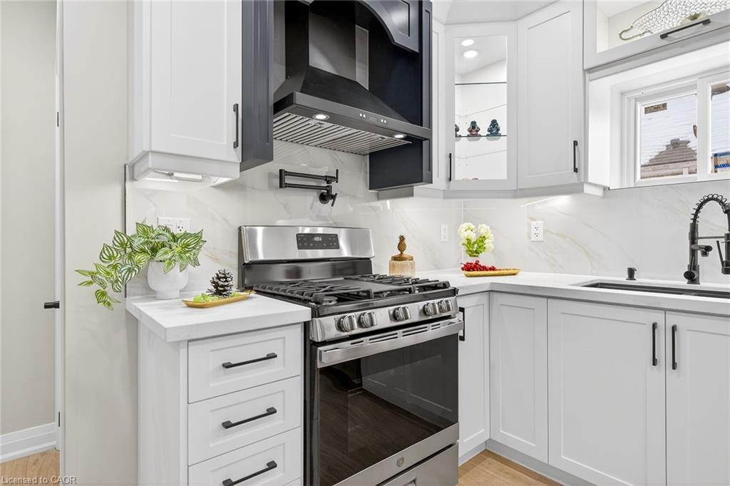 257 Broadway Avenue, Hamilton, ON - Indoor Photo Showing Kitchen With Upgraded Kitchen