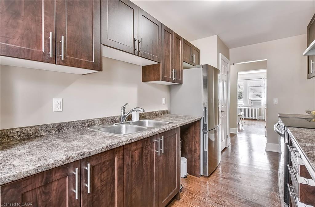 14-25 Mountwood Avenue, Hamilton, ON - Indoor Photo Showing Kitchen With Double Sink