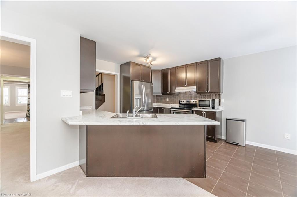 278 Gleave Terrace, Milton, ON - Indoor Photo Showing Kitchen