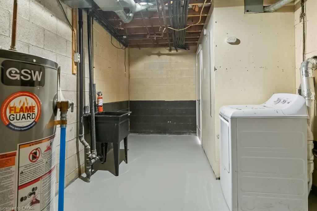 202-250 Montmorency Drive, Hamilton, ON - Indoor Photo Showing Laundry Room